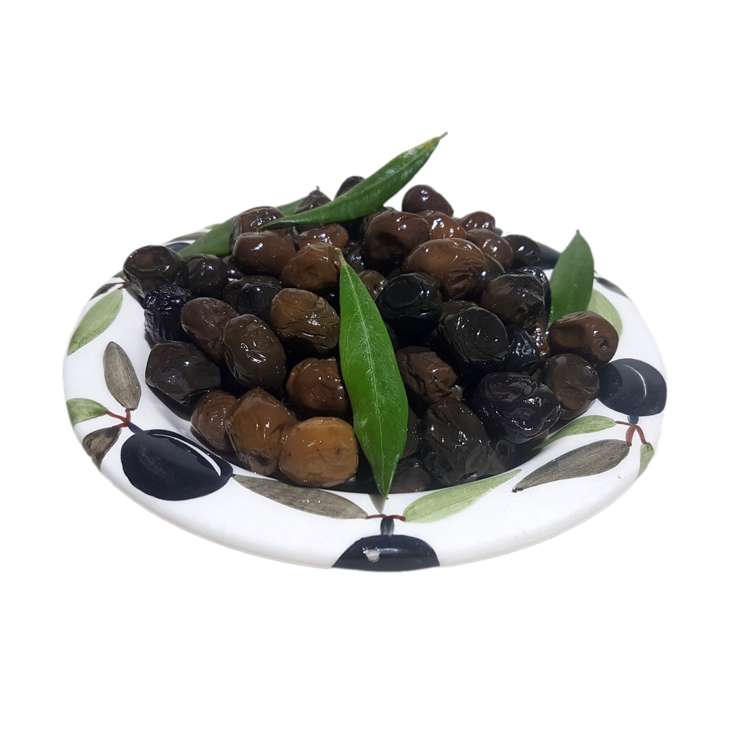 Gemlik Yağlı Salamura Siyah Zeytin 3 lük Pet 291-320 (S) Net: 2200 g