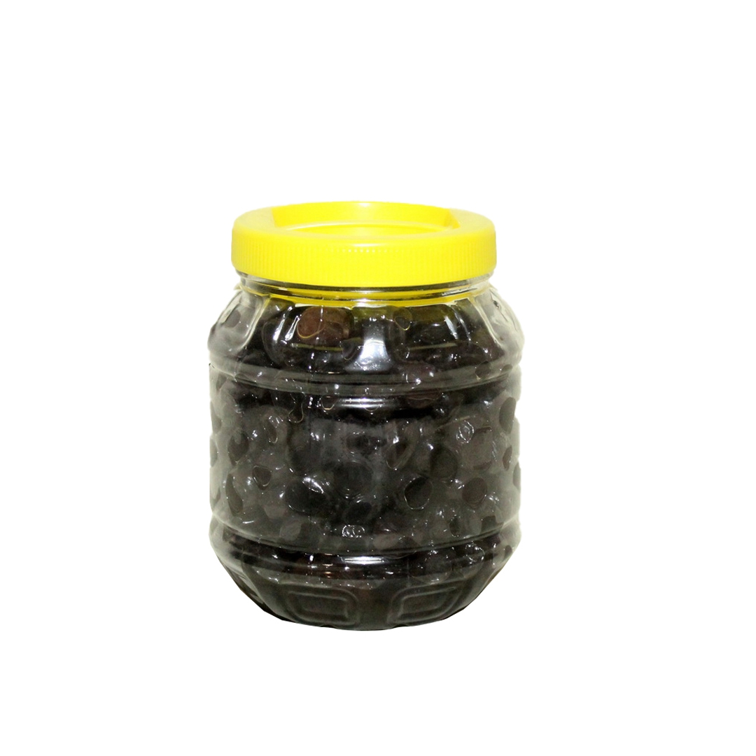 Erken Hasat Gemlik Yağlı Salamura Siyah Zeytin 1 lik Pet 261-290 (M) Net: 1000 g