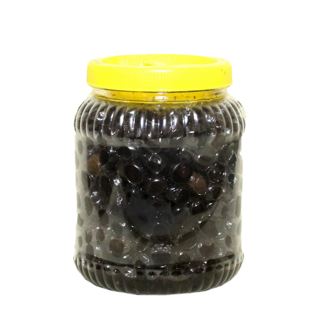 Gemlik Yağlı Salamura Siyah Zeytin 2 lik Pet 231-260 (L) Net: 1500 g