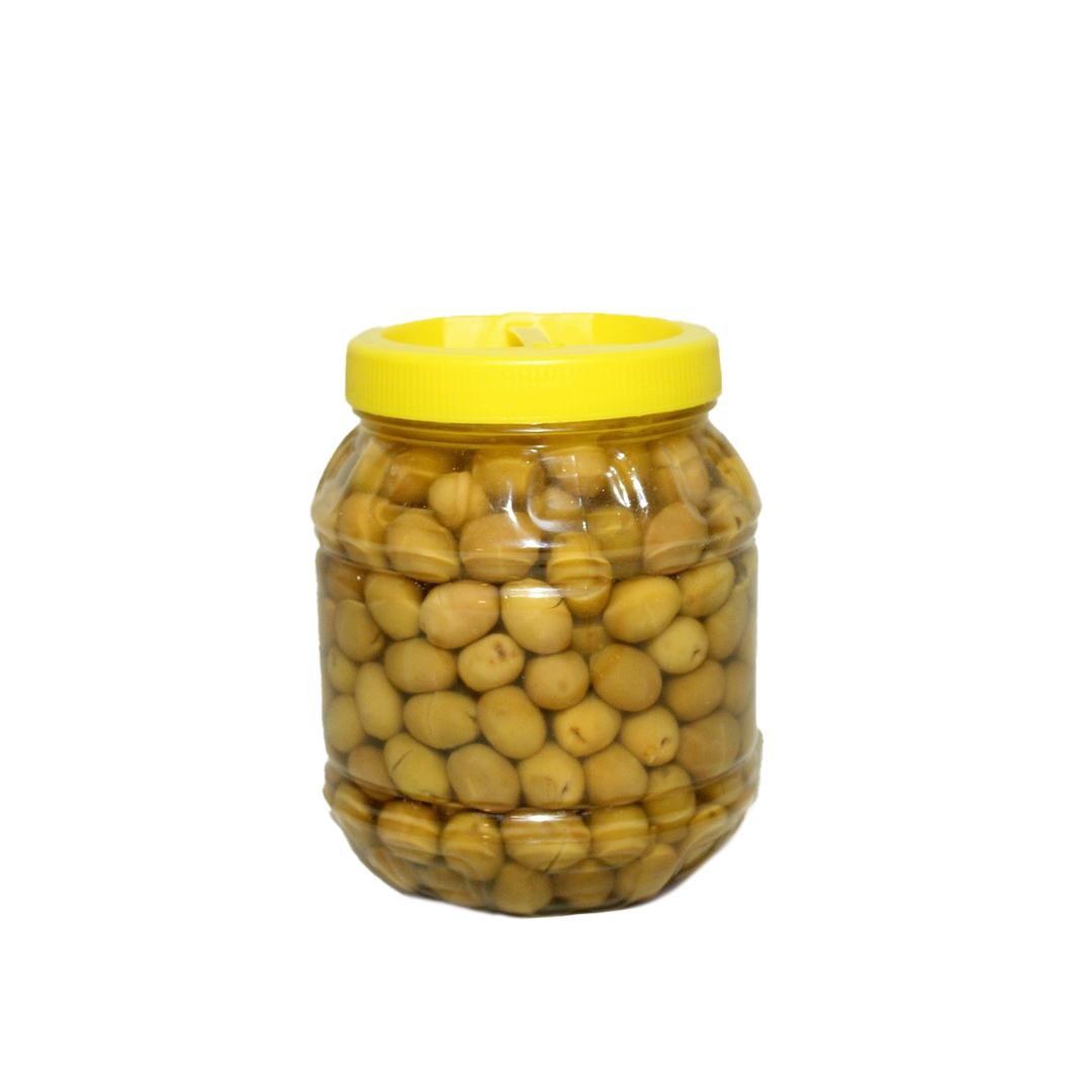 Edremit Kırma Yeşil Zeytin 1 lik Pet 291-320 (S) Net: 1000 g