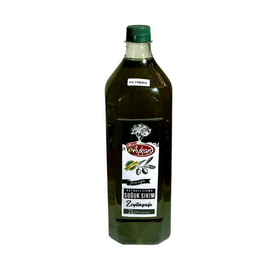 Yeni Mahsul Filtresiz Erken Hasat Soğuk Sıkım Natürel Sızma Zeytinyağı 2 L Pet