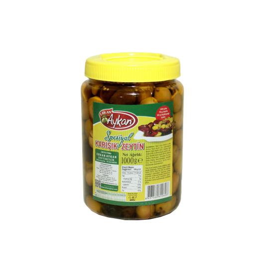 Spesiyal Karışık Zeytin 1 lik Pet Net: 650 g