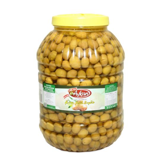 Edremit Kırma Yeşil Zeytin 5 lik Pet 291-320 (S) Net: 3500 g