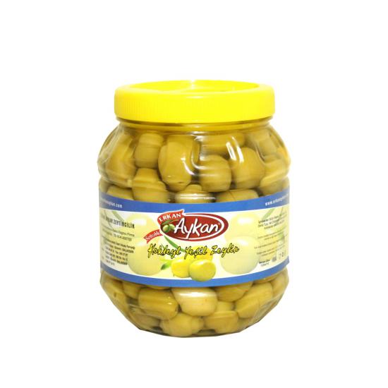 Kokteyl Kırma Yeşil Zeytin 1 lik Pet 161-180 (3XL) Net: 900 g