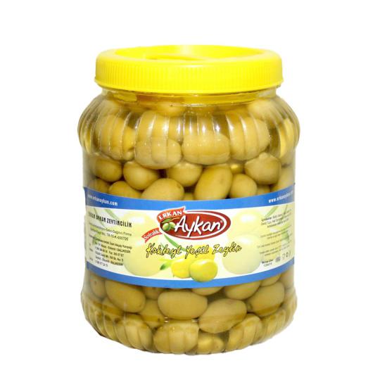 Kokteyl Yeşil Zeytin 2 lik Pet 161-180 (3XL) Net: 1350 g