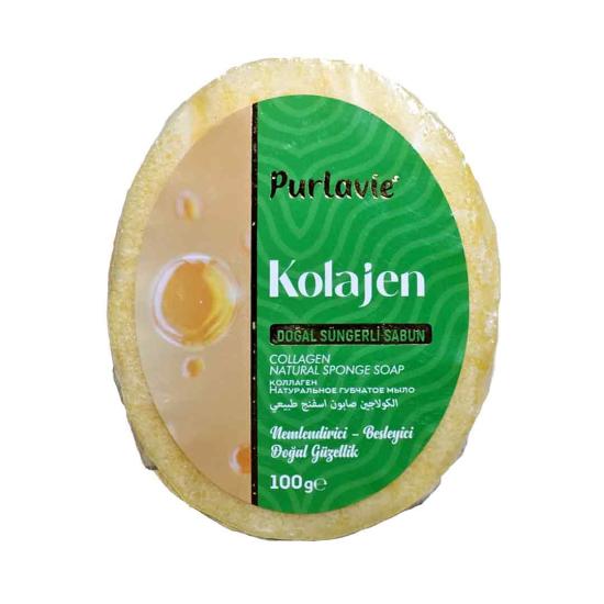 Süngerli Kolajen Sabun 100 g