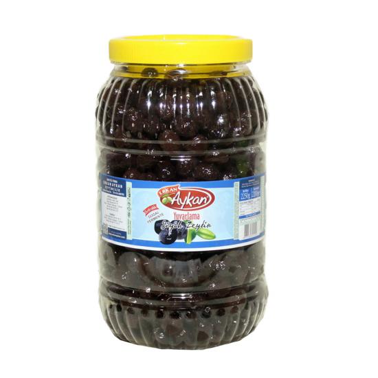 Edremit Yuvarlama Siyah Zeytin 3 lük Pet 181-200 (2XL) Net: 2200 g