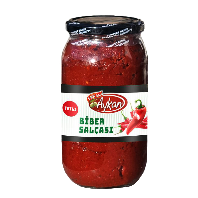 Tatlı Biber Salçası Net 1 Kg Cam