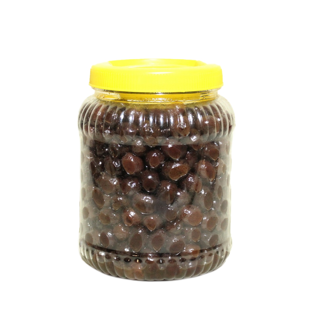 Edremit Yuvarlama Siyah Zeytin 2 lik Pet 201-230 (XL) Net: 1500 g